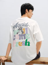 Men's Cooling T-Shirt with 3D Embroidery